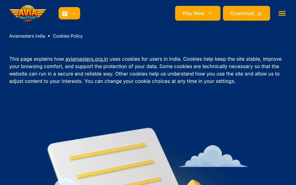 Screenshot of aviamasters.org.in