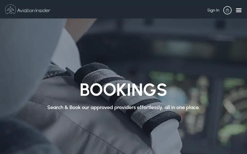 Screenshot of aviationinsider.com