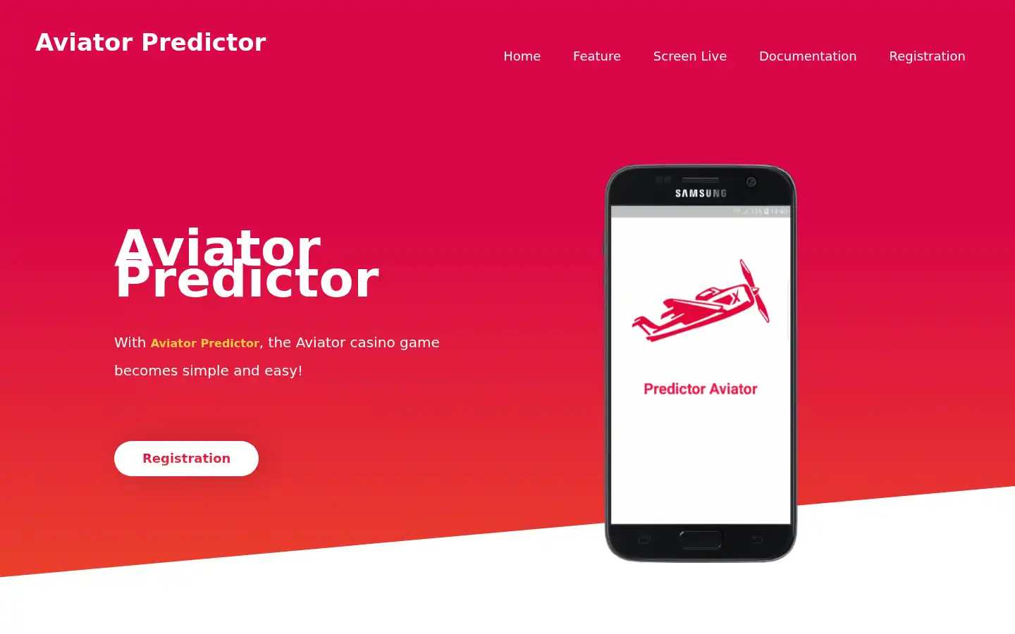 Screenshot of aviator-predictor.shop