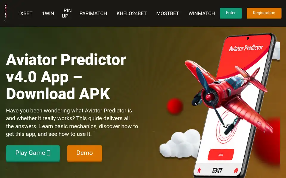 Screenshot of aviator-predictor.us.com