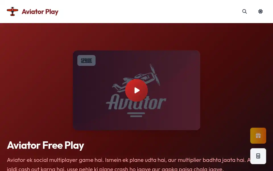 Screenshot of aviatorplay.top