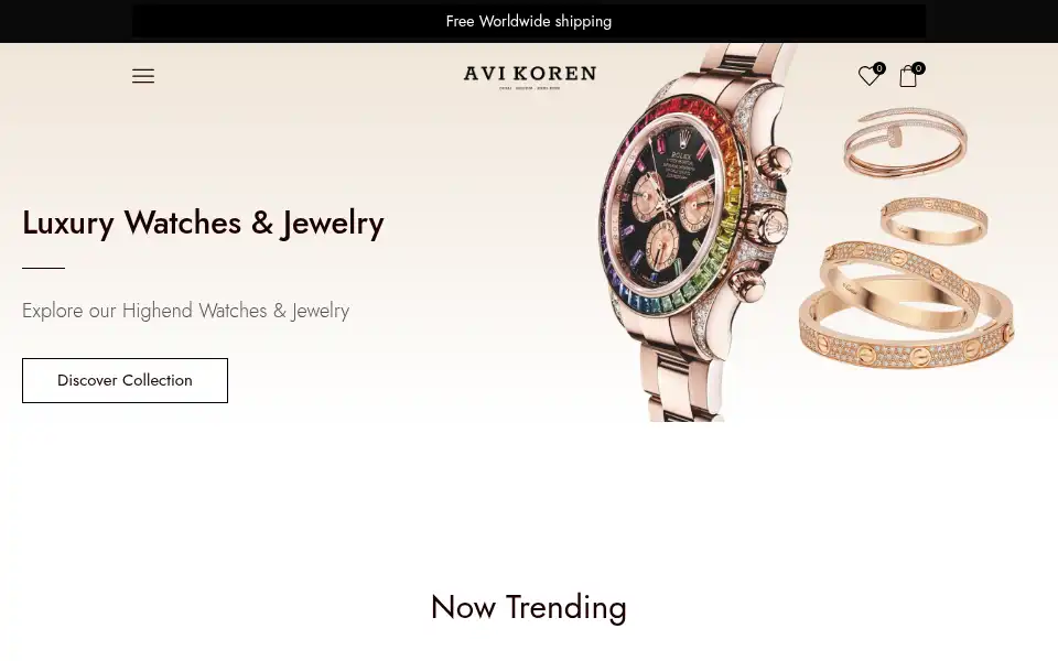 Screenshot of avikoren.co