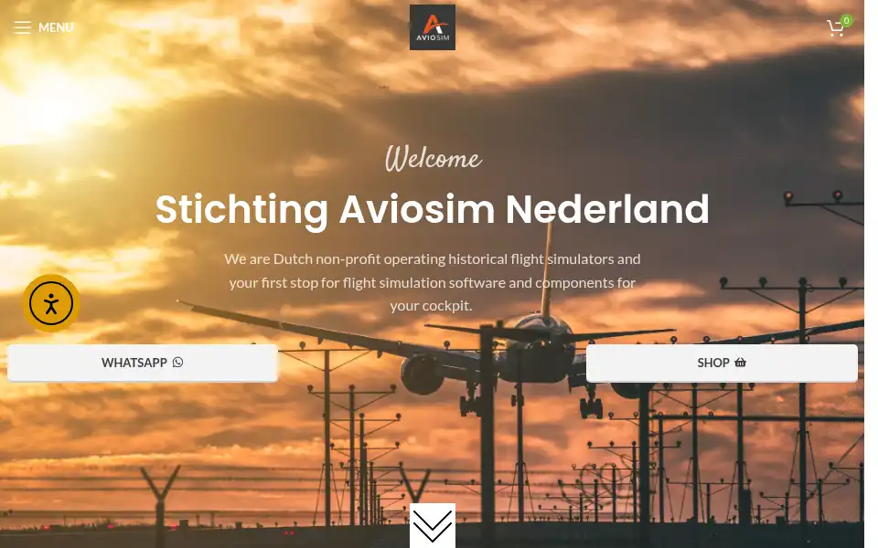 Screenshot of aviosim.org