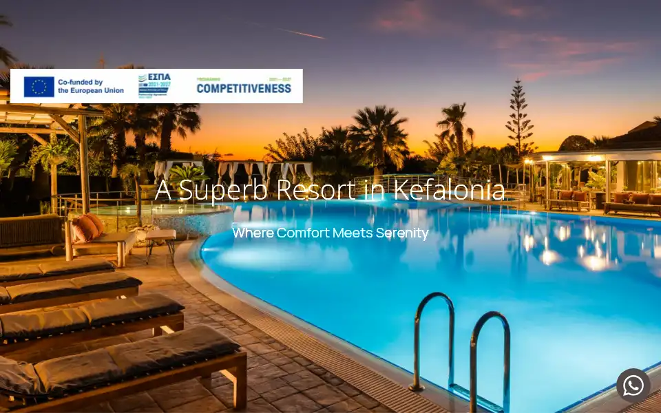 Screenshot of avithosresort.com