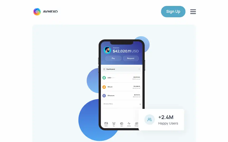 Screenshot of avmexo.com
