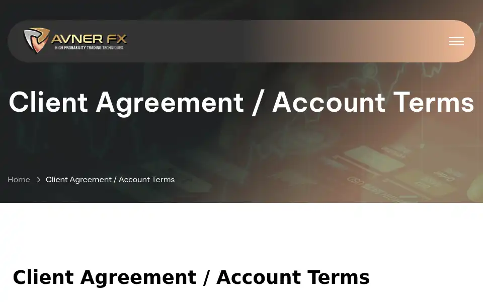 Screenshot of avnerfx.com