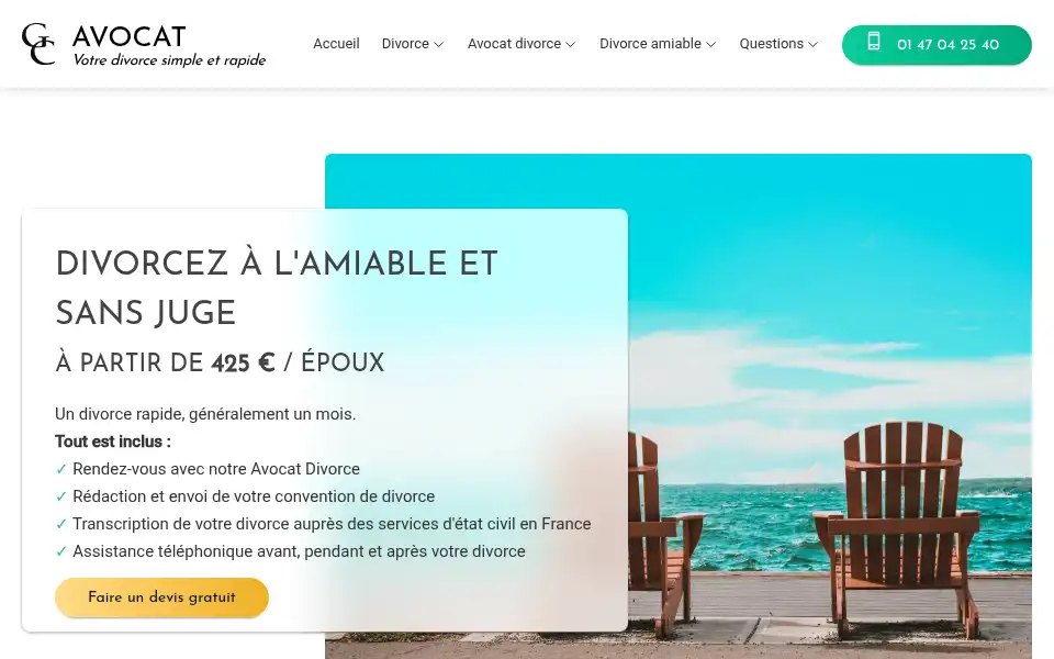 Screenshot of avocat-gc.com