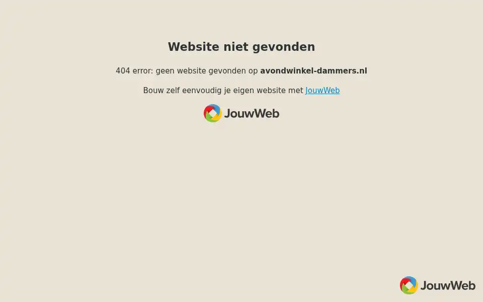 Screenshot of avondwinkel-dammers.nl