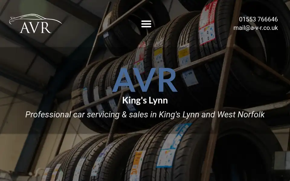 Screenshot of avrkingslynn.co.uk