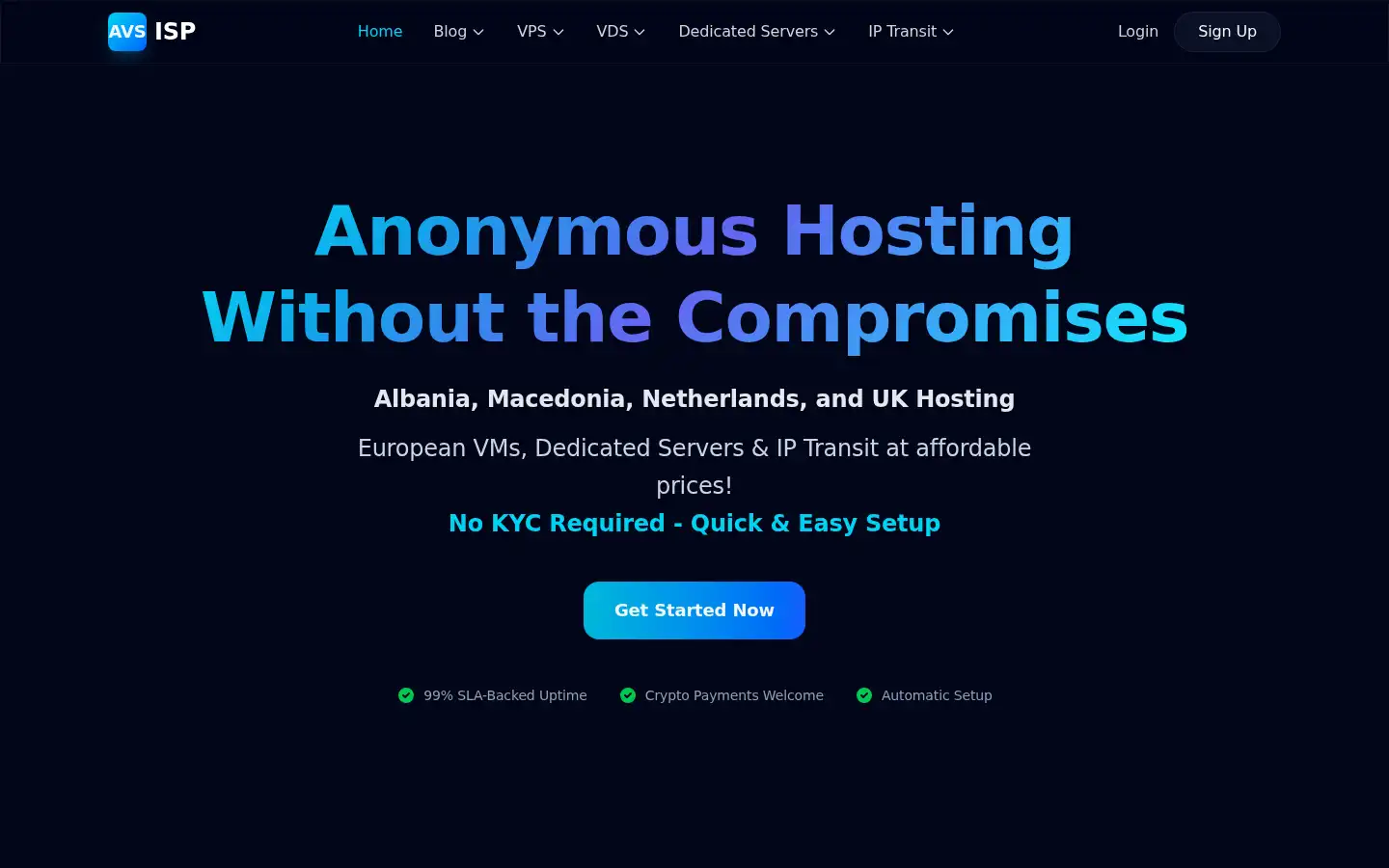 Screenshot of avsisp.com