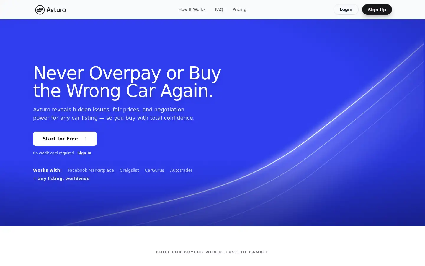 Screenshot of avturo.com