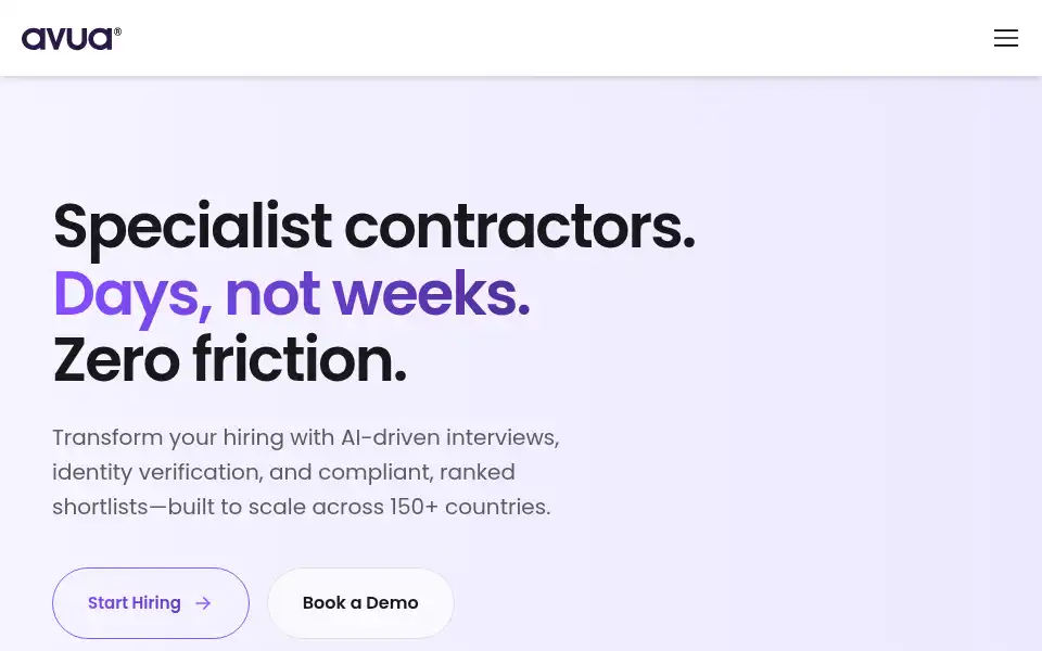 Screenshot of avua.com