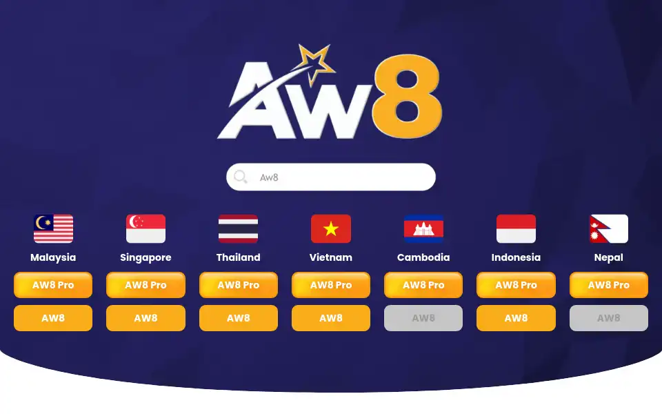 Screenshot of aw8.com