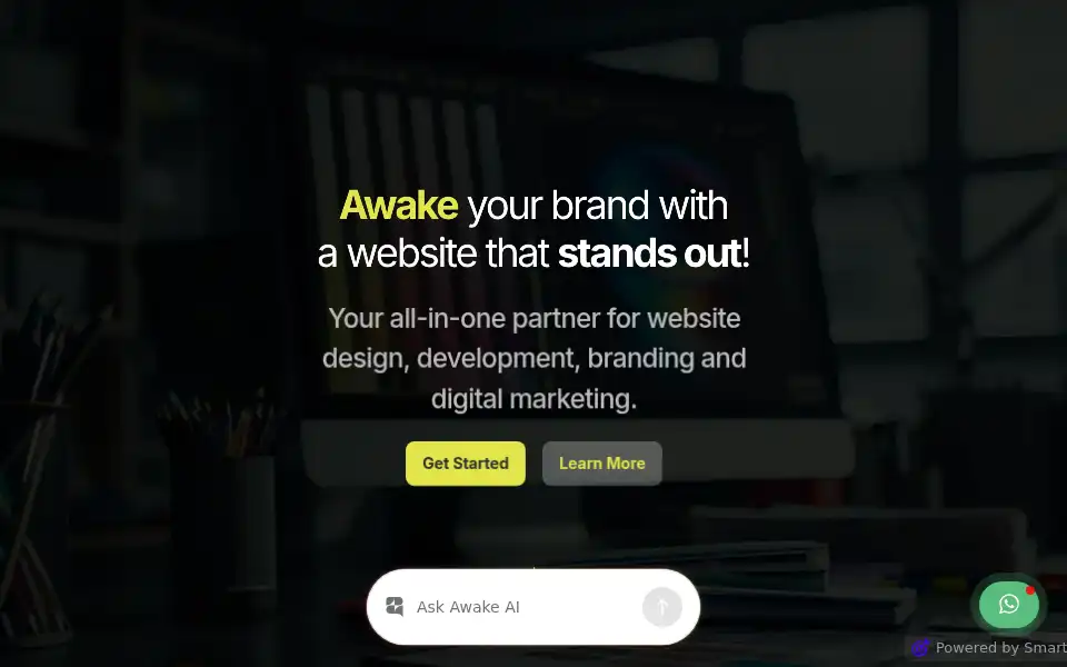 Screenshot of awakeweb.studio