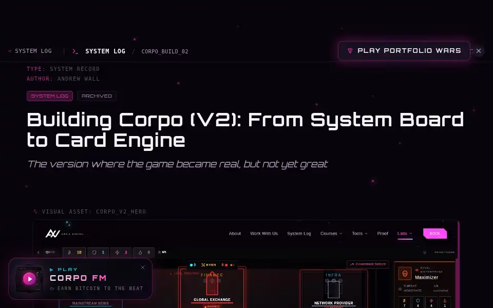 Screenshot of awalldigital.com