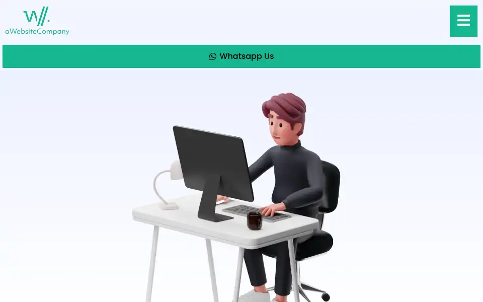 Screenshot of awebsitecompany.com