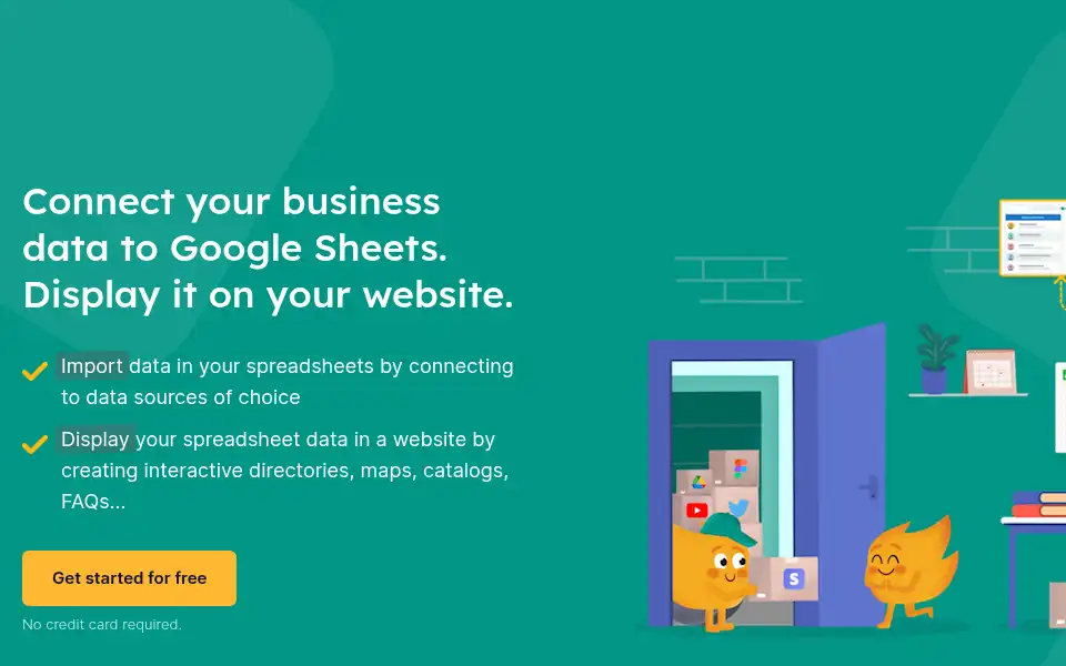 Screenshot of awesome-table.com