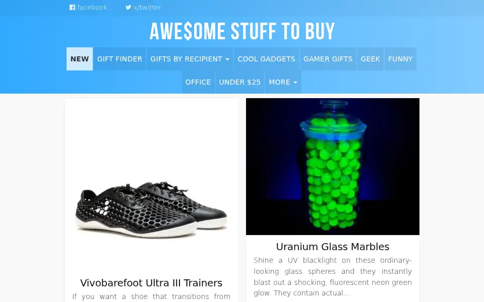 Screenshot of awesomestufftobuy.com