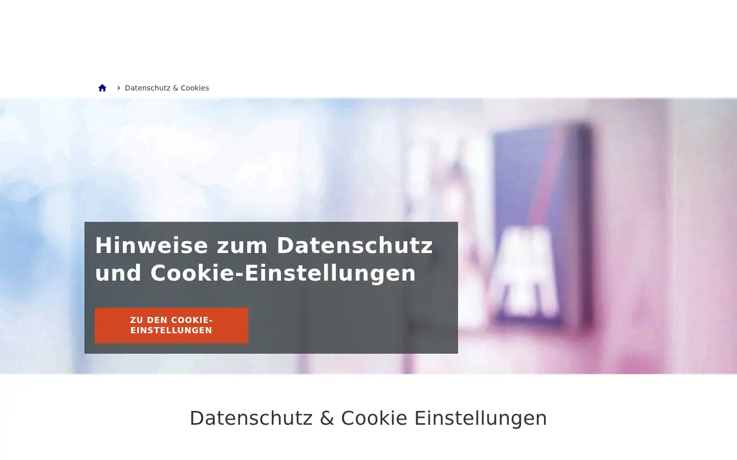 Screenshot of axa.de