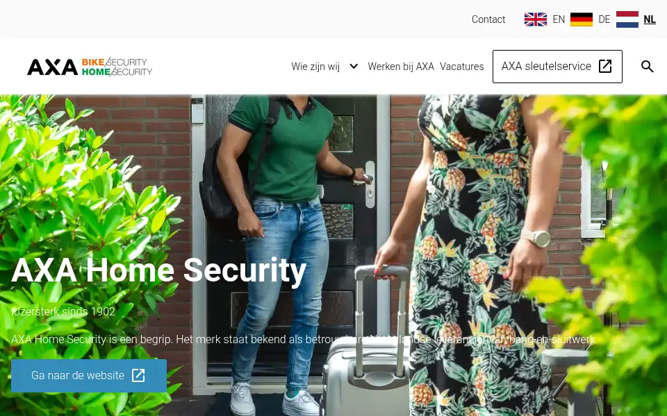 Screenshot of axasecurity.com
