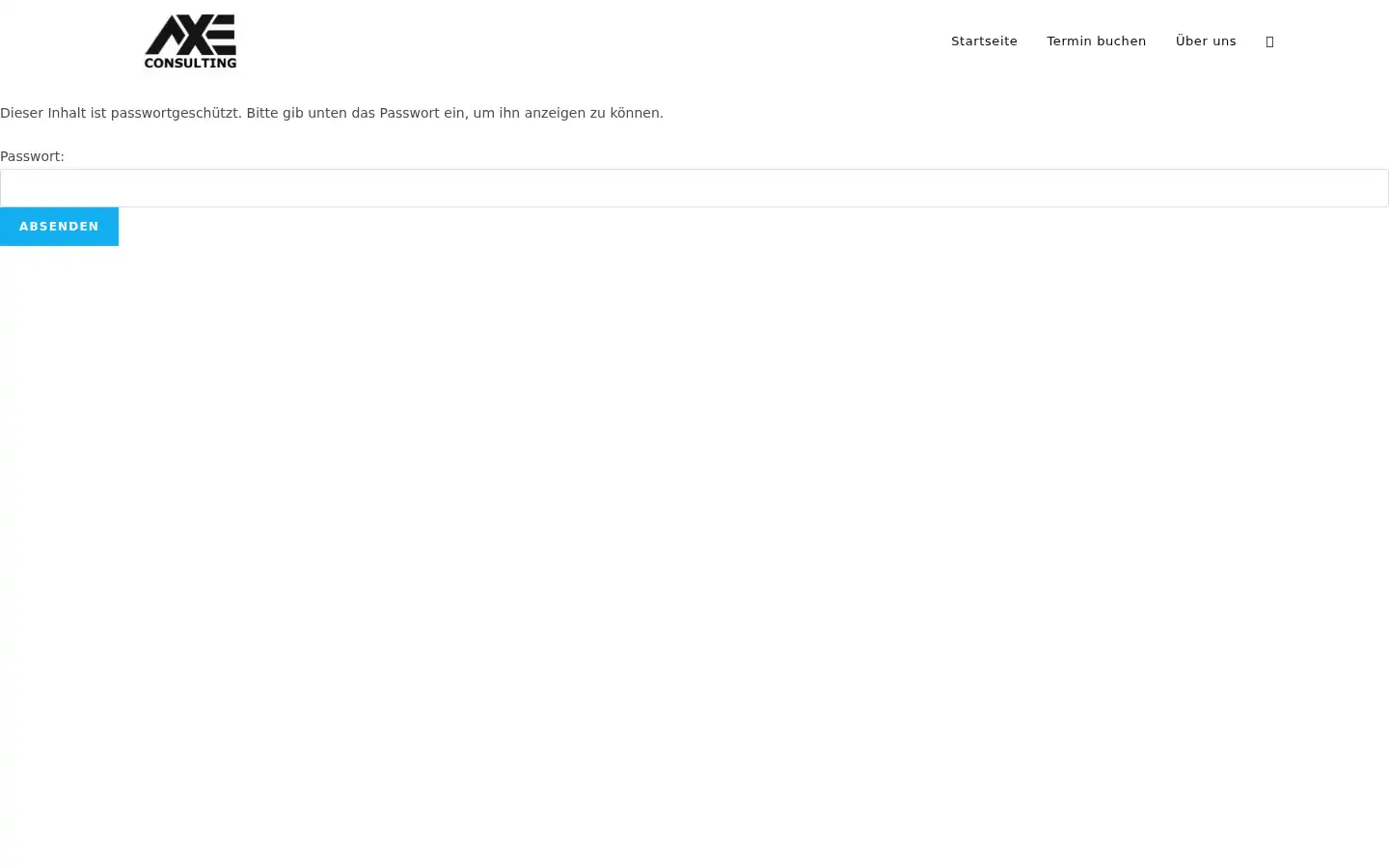 Screenshot of axe-consulting.de