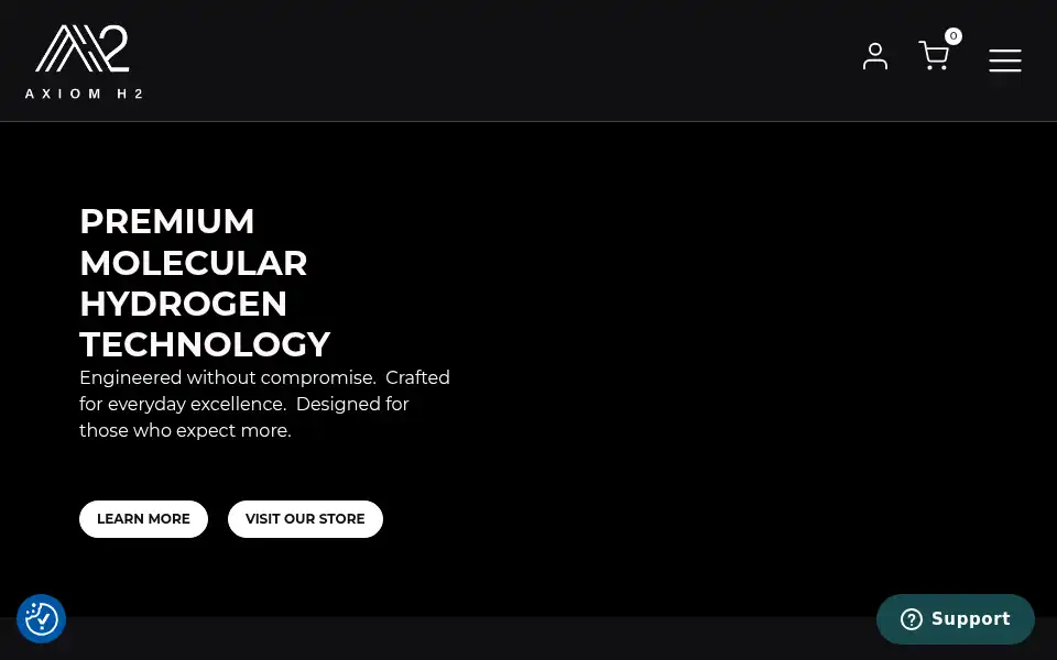 Screenshot of axiomh2.com