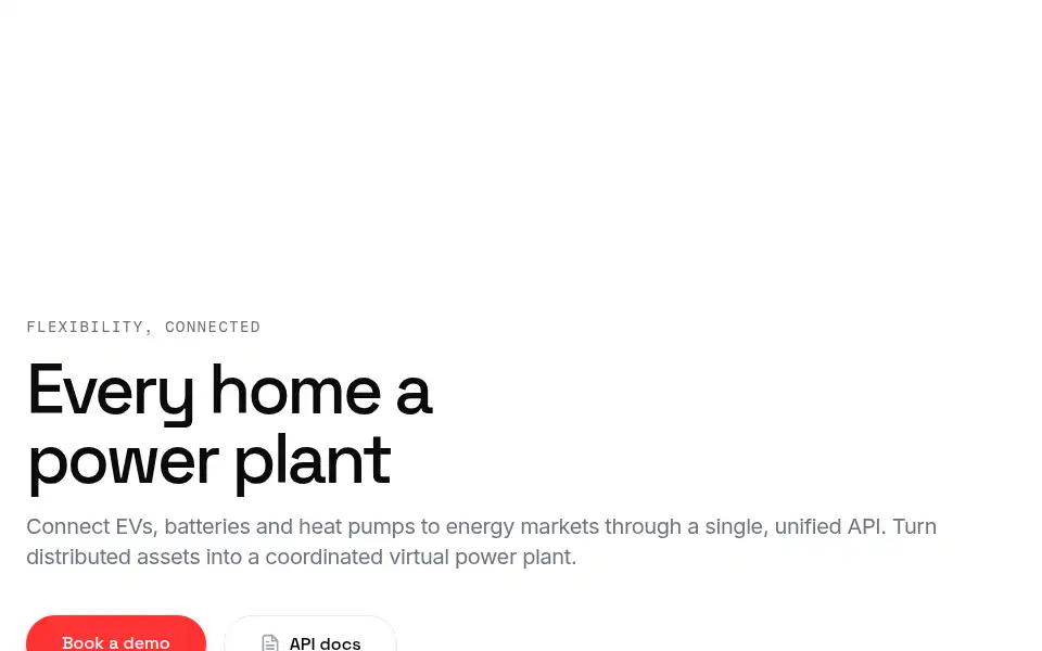Screenshot of axle.energy