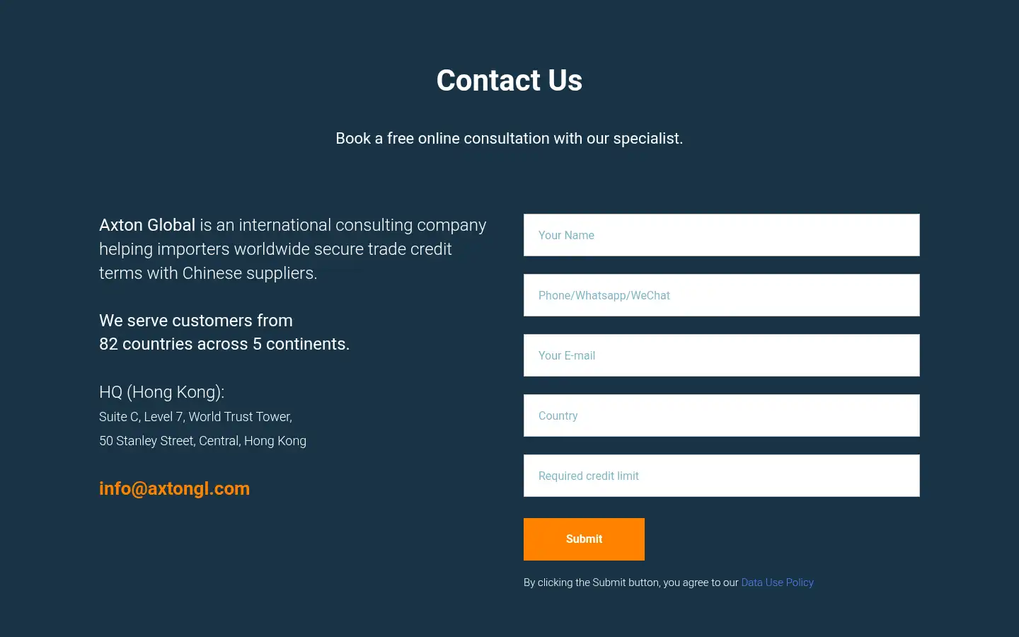 Screenshot of axtongl.com