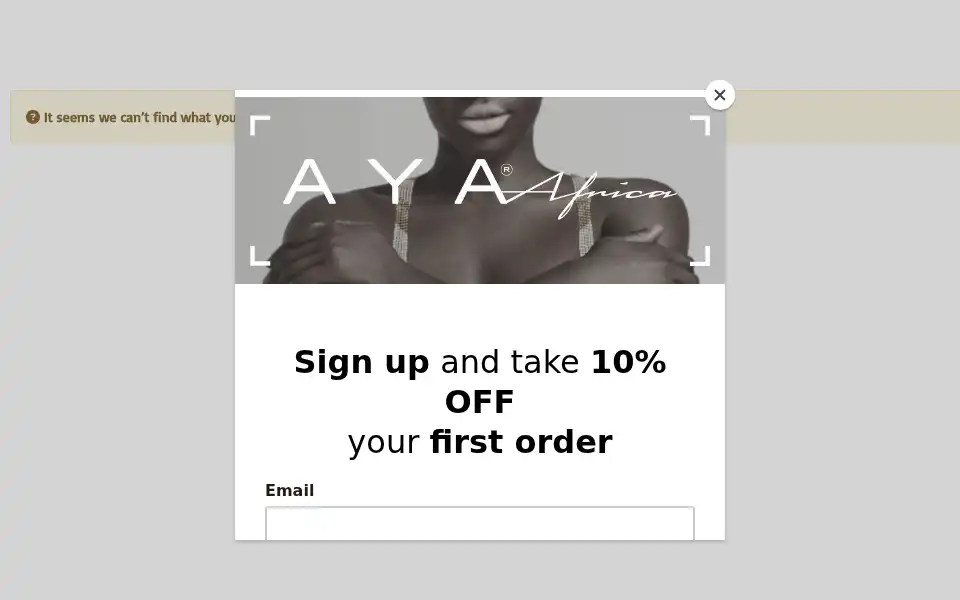 Screenshot of aya.africa