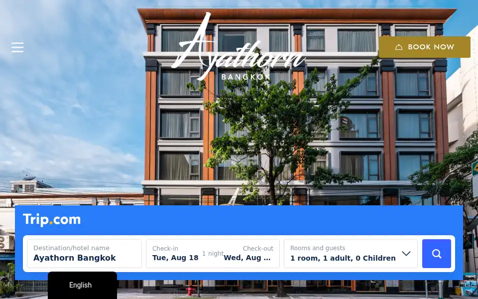 Screenshot of ayathorn-bangkok.com