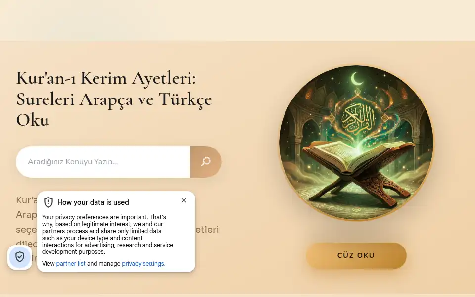 Screenshot of ayet.online
