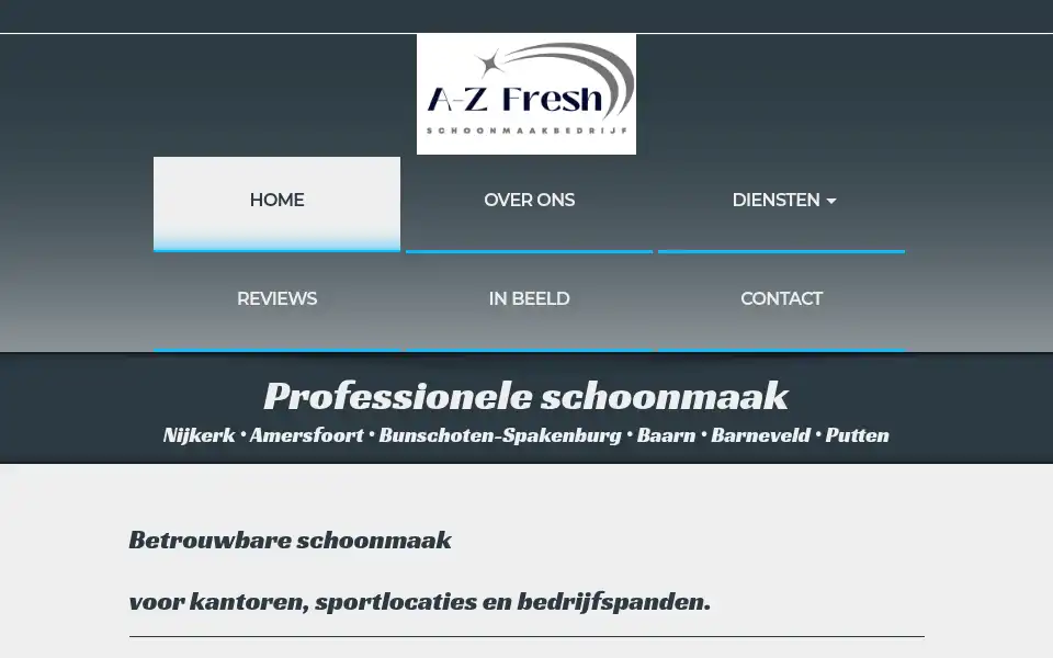 Screenshot of az-fresh.nl