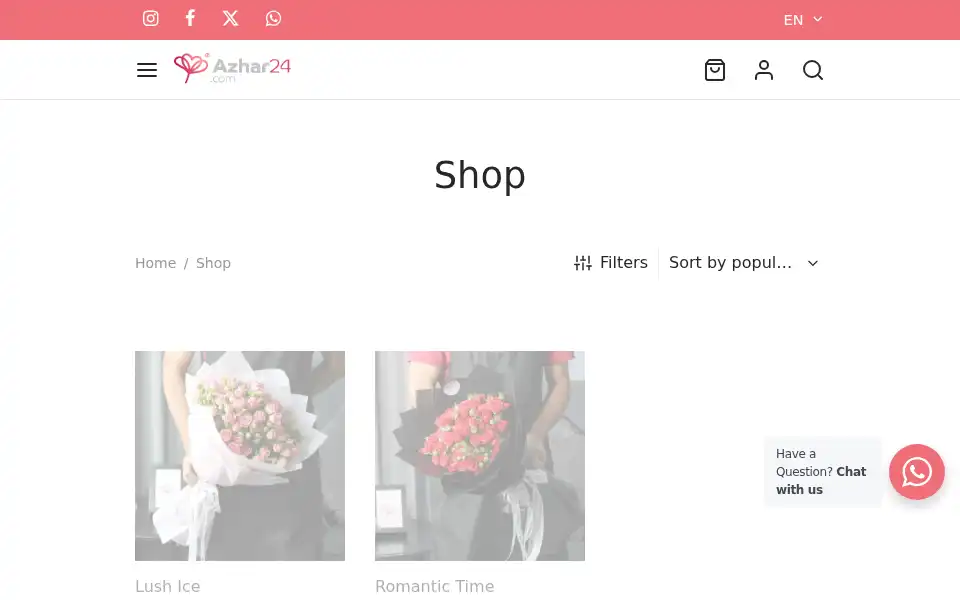 Screenshot of azhar24.com