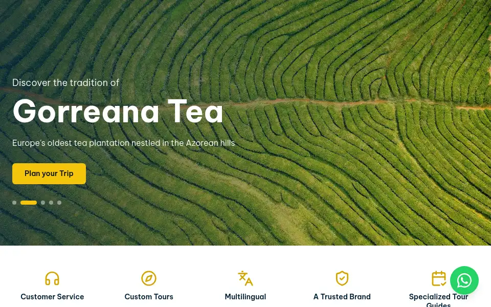 Screenshot of azoreantales.com
