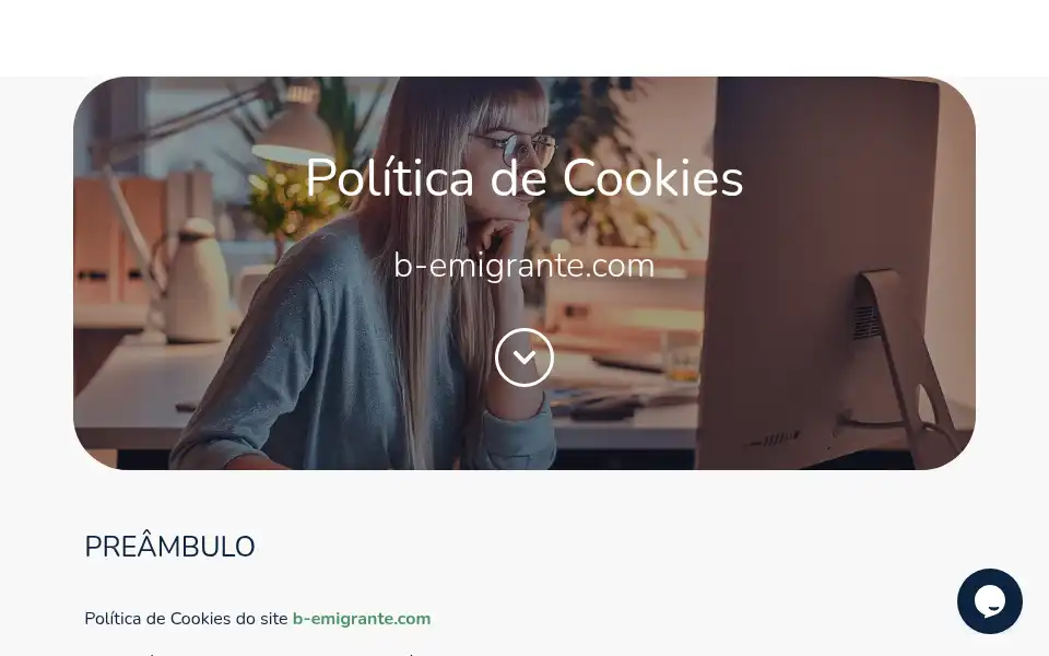 Screenshot of b-emigrante.com