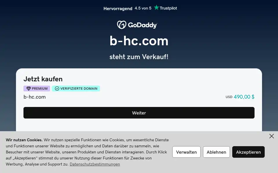 Screenshot of b-hc.com