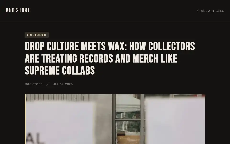 Screenshot of b-ndstore.com