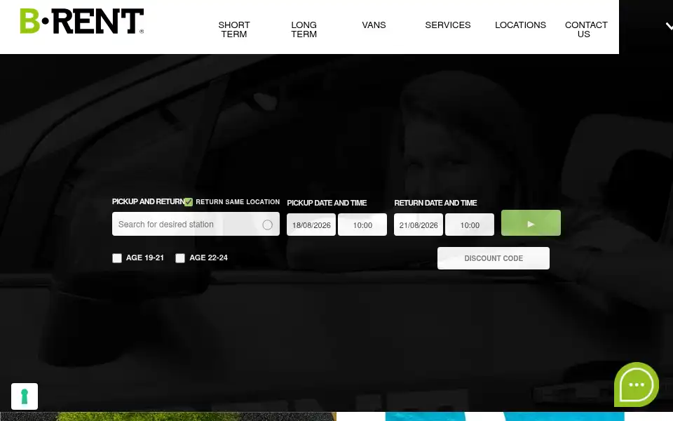 Screenshot of b-rent.com