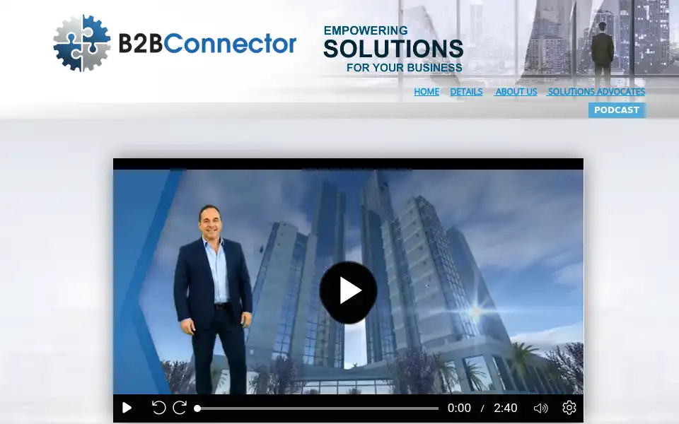 Screenshot of b2bconnector.co
