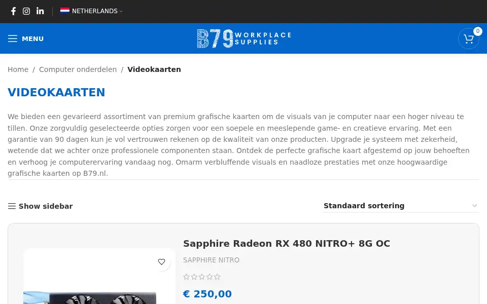 Screenshot of b79.nl
