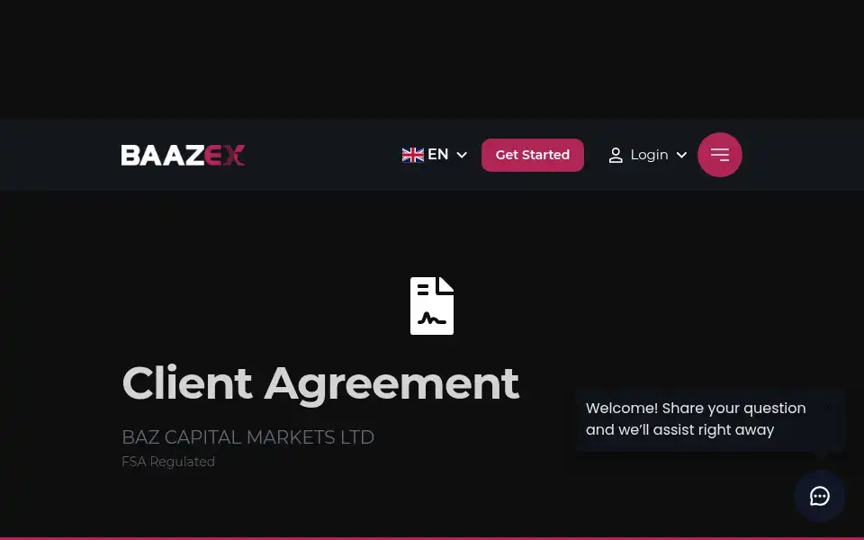 Screenshot of baazex.com