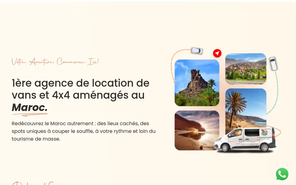 Screenshot of babacamper.com