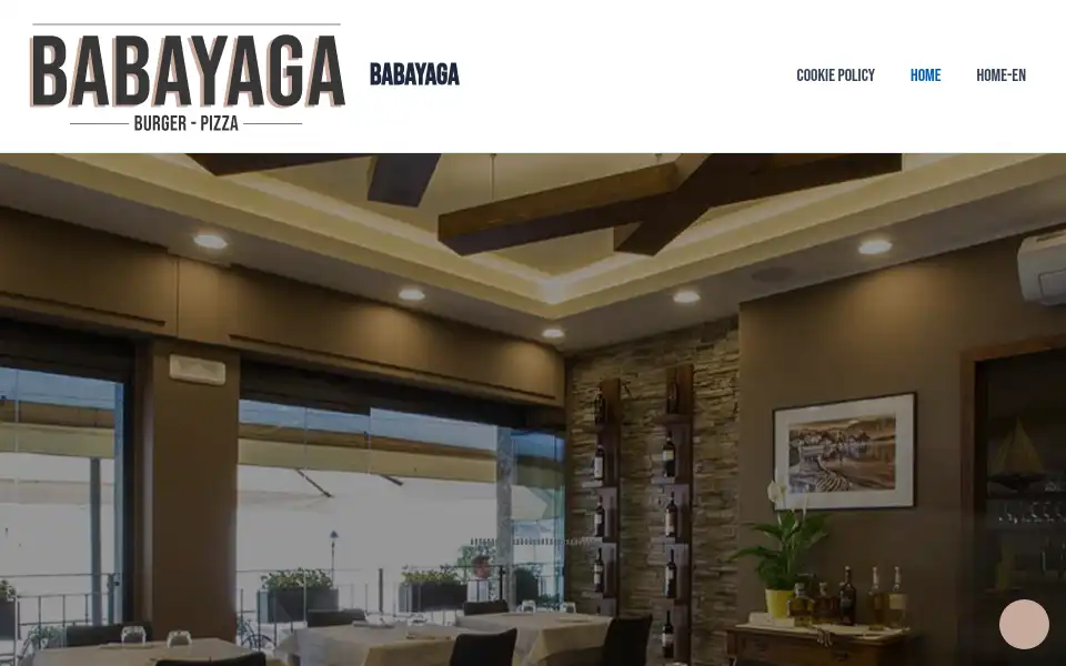 Screenshot of babayagabellagio.it