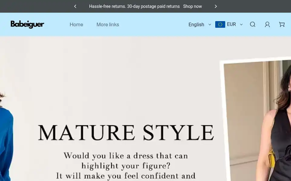 Screenshot of babeiguer.com