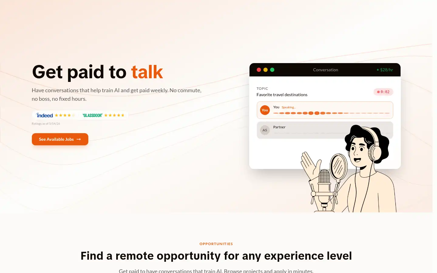 Screenshot of babel.audio