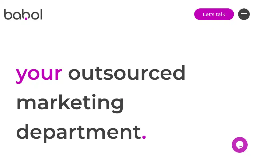 Screenshot of babol.co.uk
