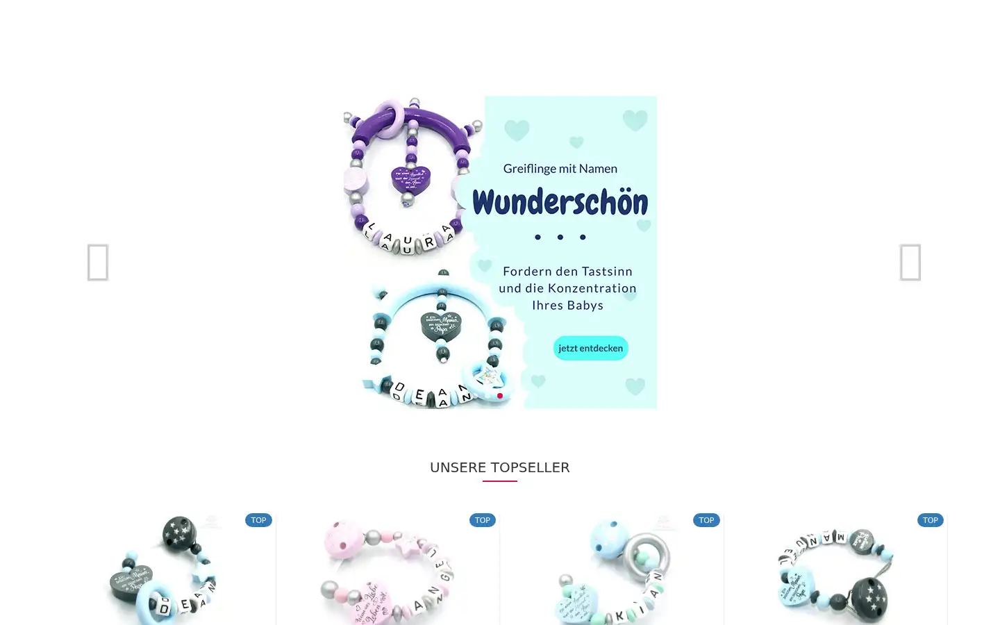 Screenshot of baby-schnullerketten.de