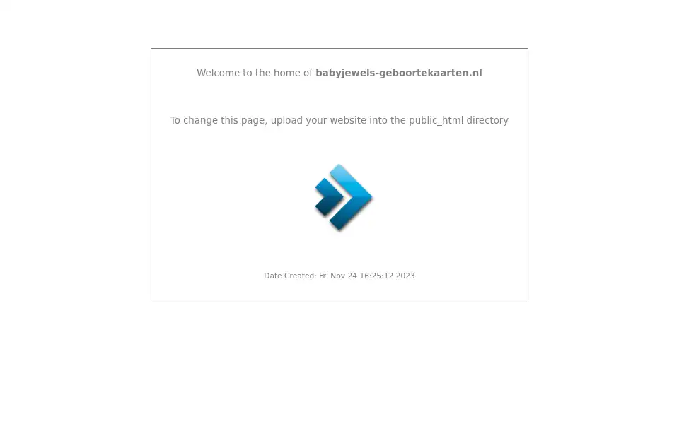 Screenshot of babyjewels-geboortekaarten.nl