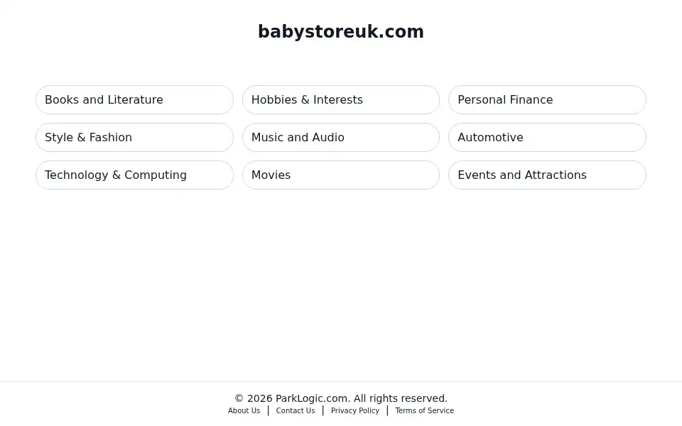 Screenshot of babystoreuk.com