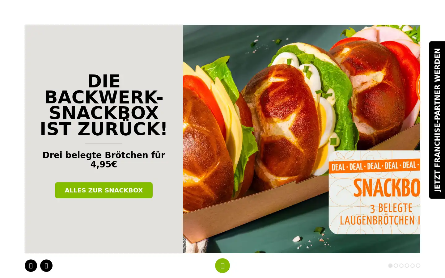 Screenshot of back-werk.de